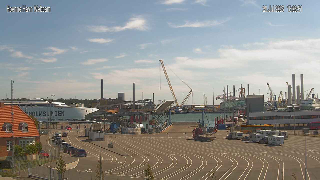 Webcam Rønne, Bornholm, Hovedstaden, Dänemark