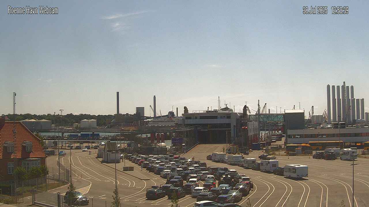 Webcam Rønne, Bornholm, Hovedstaden, Dänemark