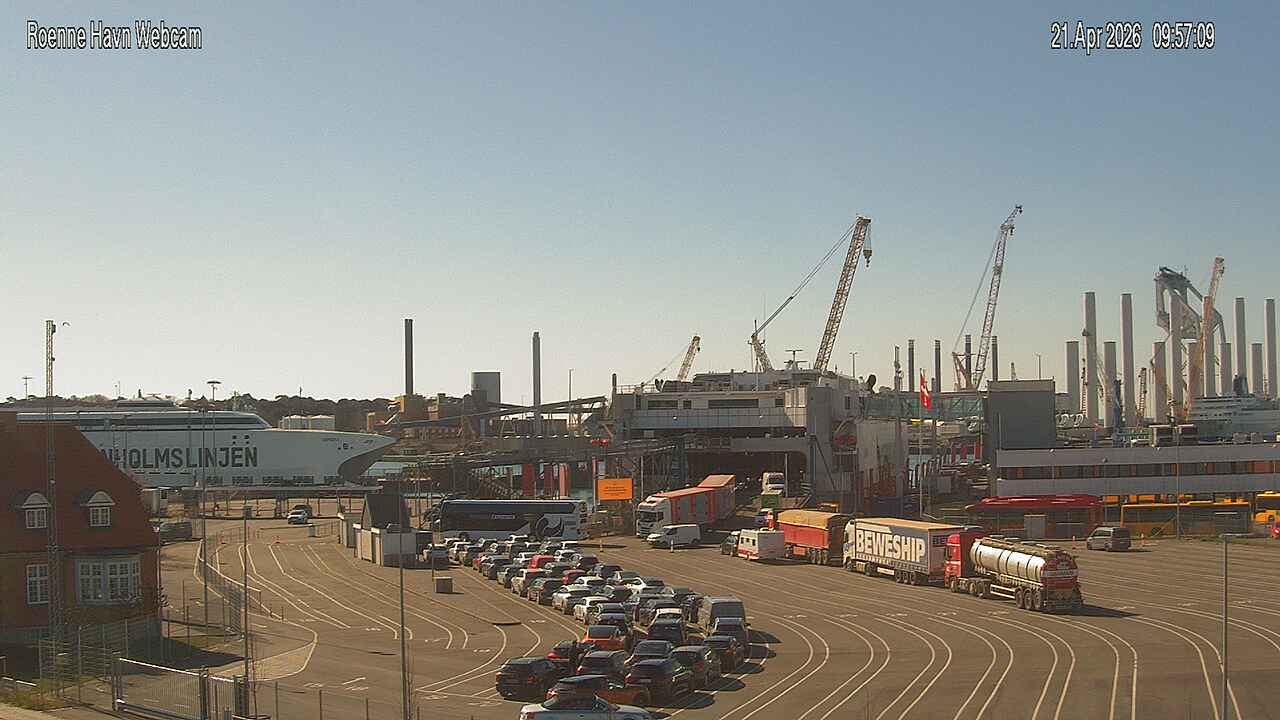 Webcam Rønne, Bornholm, Hovedstaden, Dänemark